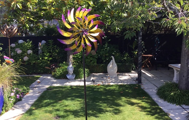 passionfruit wind sculpture